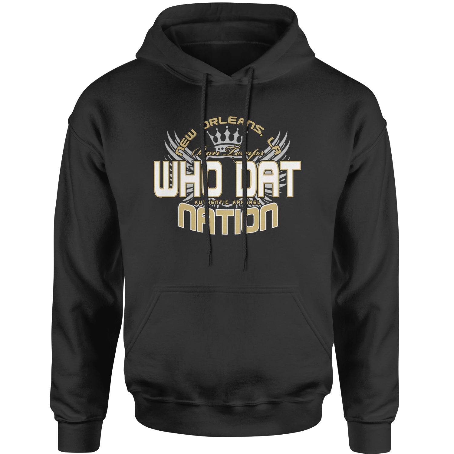 Who Dat Nation New Orleans (Color) Adult Hoodie Sweatshirt