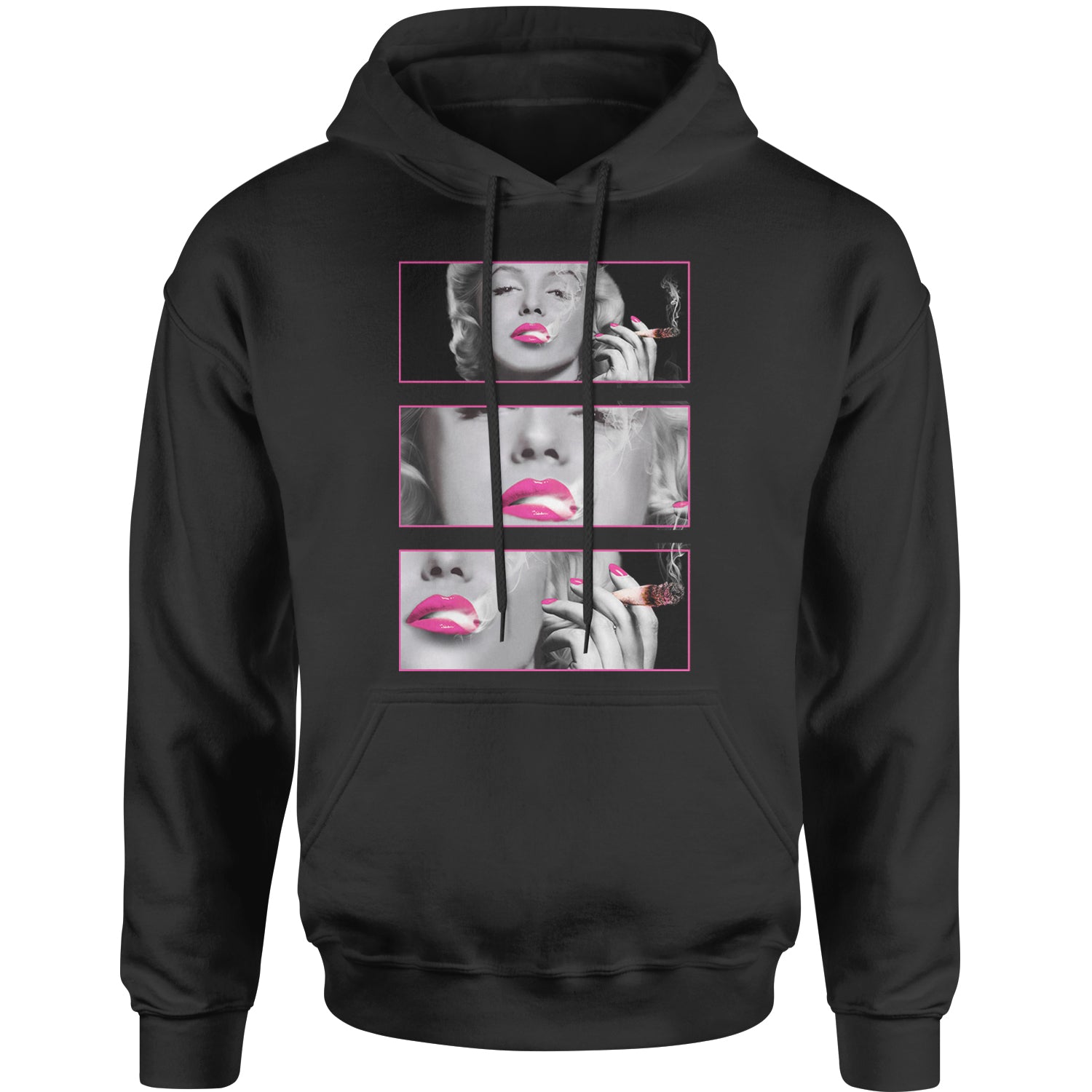 Marilyn Monroe Roll It Lick It Smoke It Adult Hoodie Sweatshirt