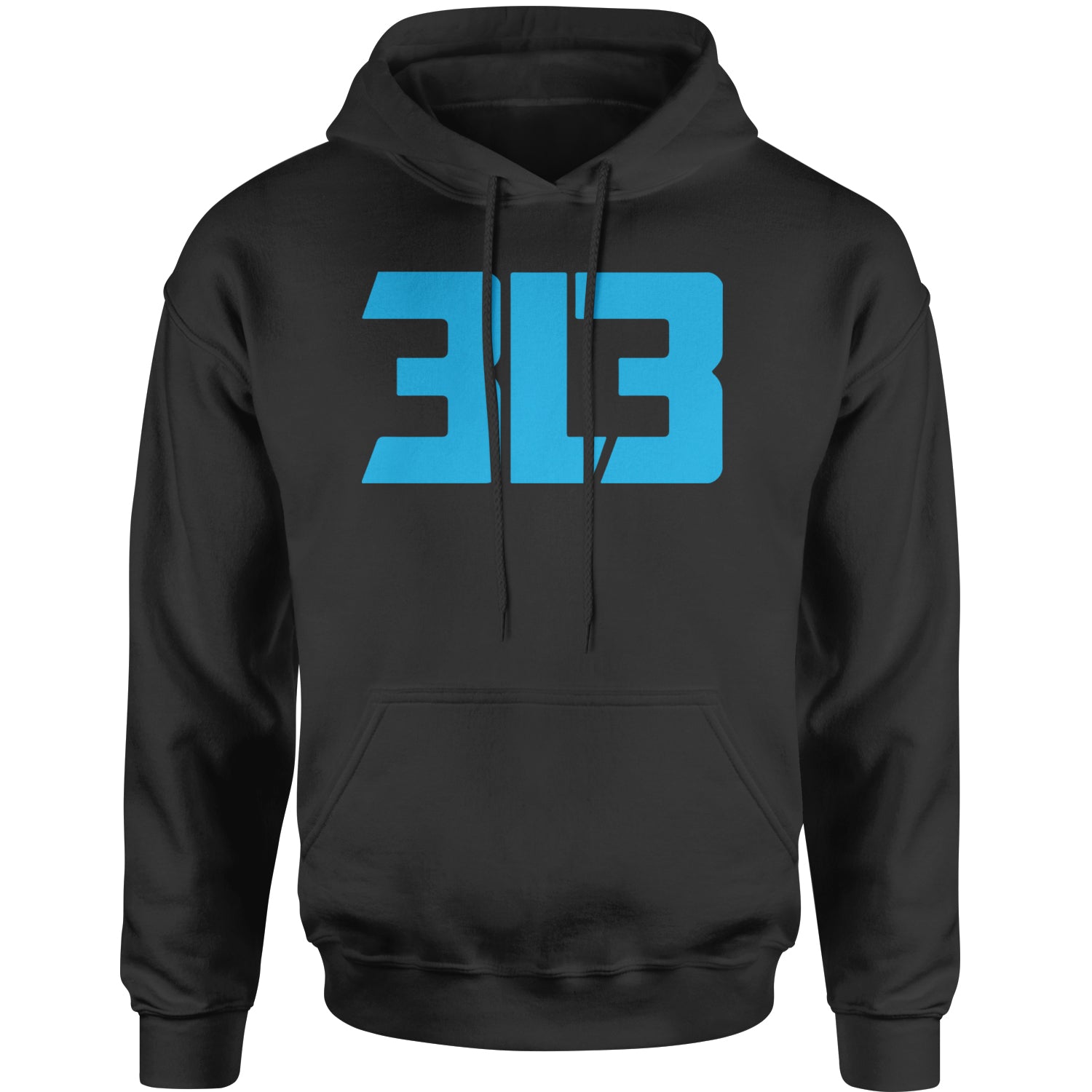3L3 From The 313 Detroit Football Adult Hoodie Sweatshirt