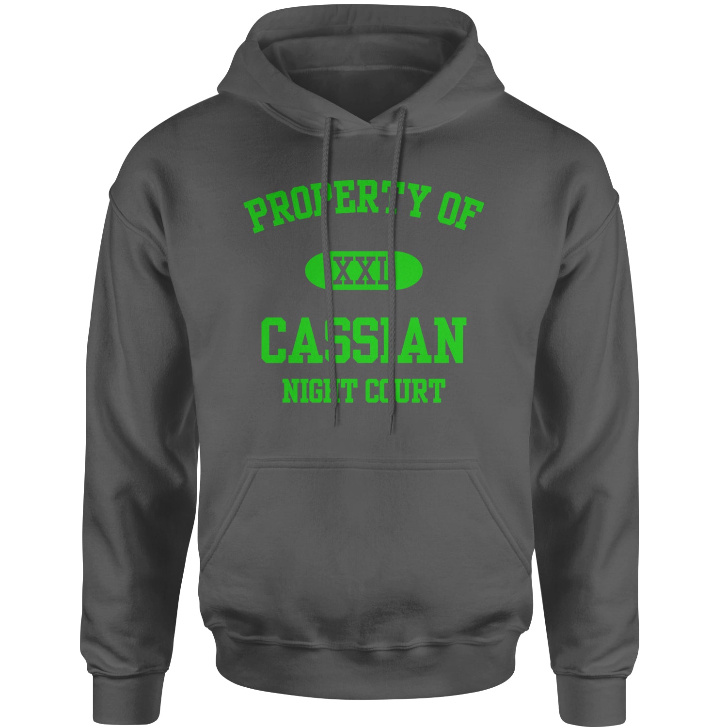 Property Of Cassian ACOTAR Adult Hoodie Sweatshirt acotar, court, maas, tamlin, thorns by Expression Tees