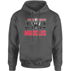 Dwight Schrute Gym For Muscles Office Workout Adult Hoodie Sweatshirt