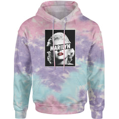 Marilyn Monroe Censored Adult Hoodie Sweatshirt american, icon, marilyn, monroe by Expression Tees