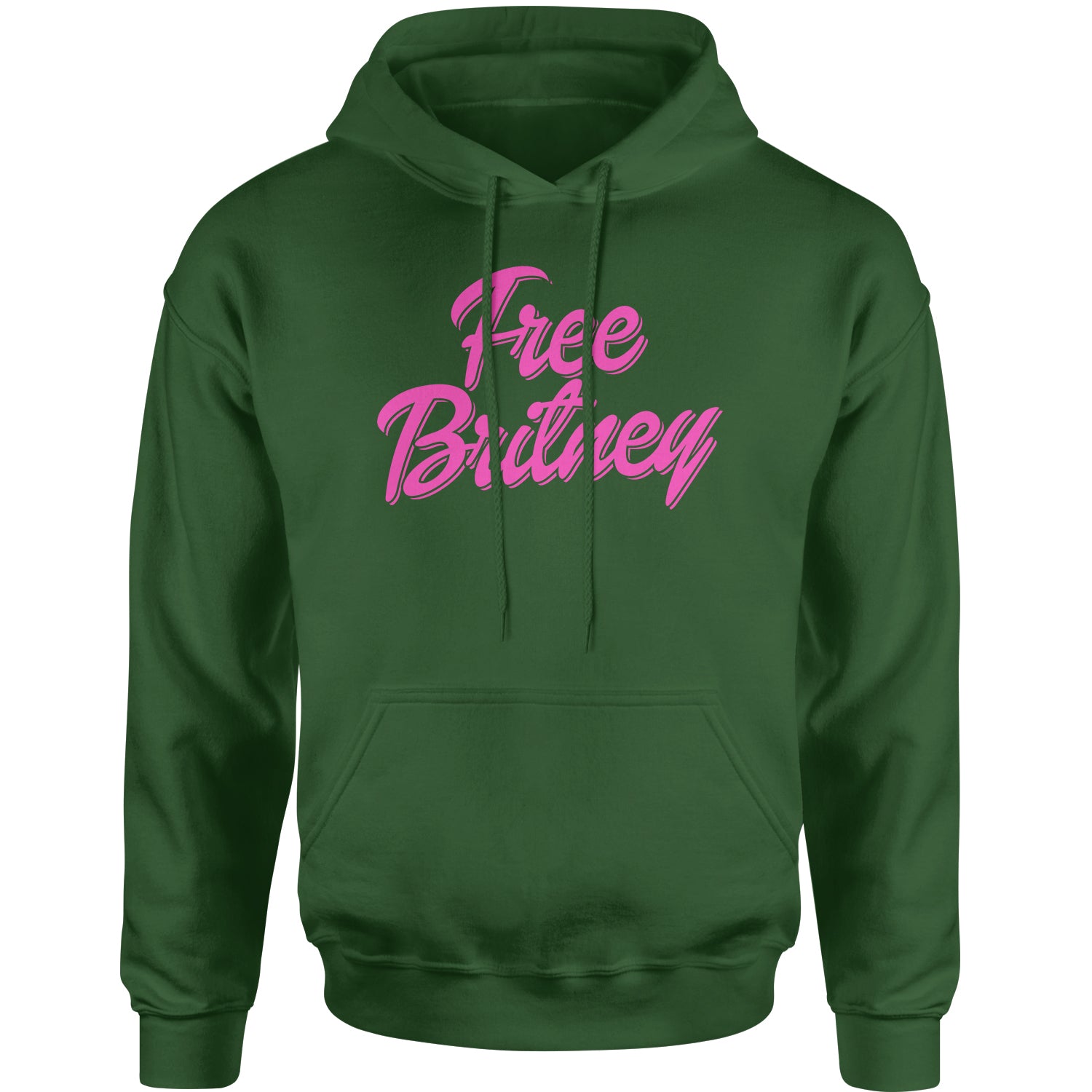 Pink Free Britney Adult Hoodie Sweatshirt again, did, I, it, more, music, one, oops, pop, spears, time, toxic by Expression Tees