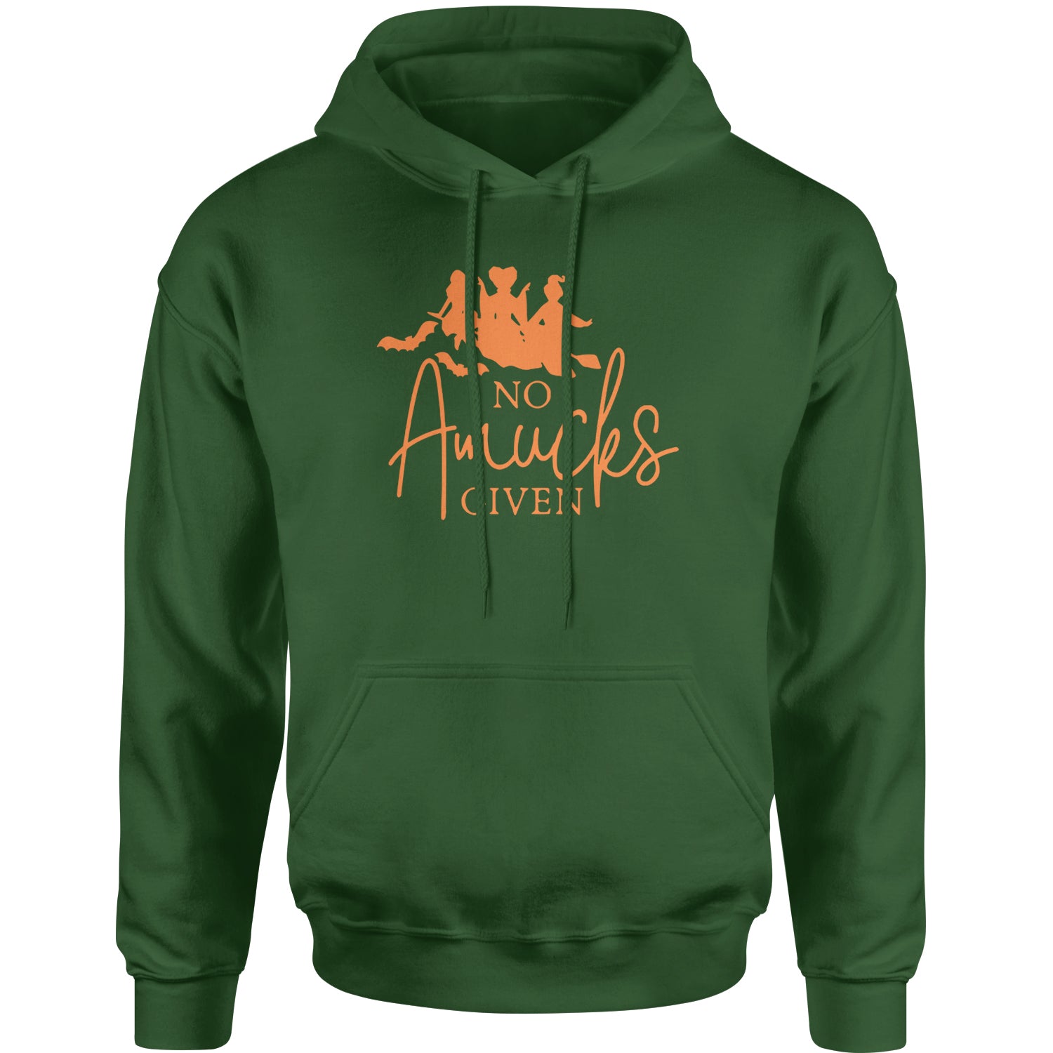 No Amucks Given Hocus Pocus Adult Hoodie Sweatshirt descendants, enchanted, eve, hallows, hocus, or, pocus, sanderson, sisters, treat, trick, witches by Expression Tees