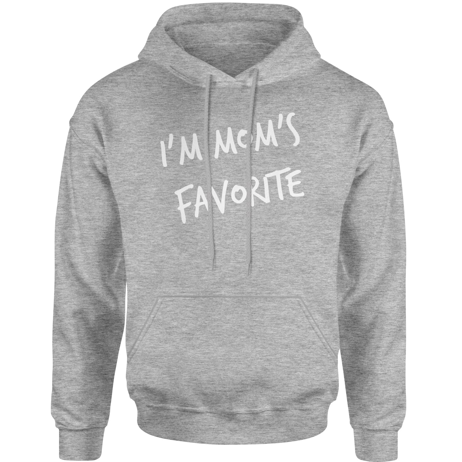 I'm Mom's Favorite Adult Hoodie Sweatshirt bear, buck, mama, papa by Expression Tees