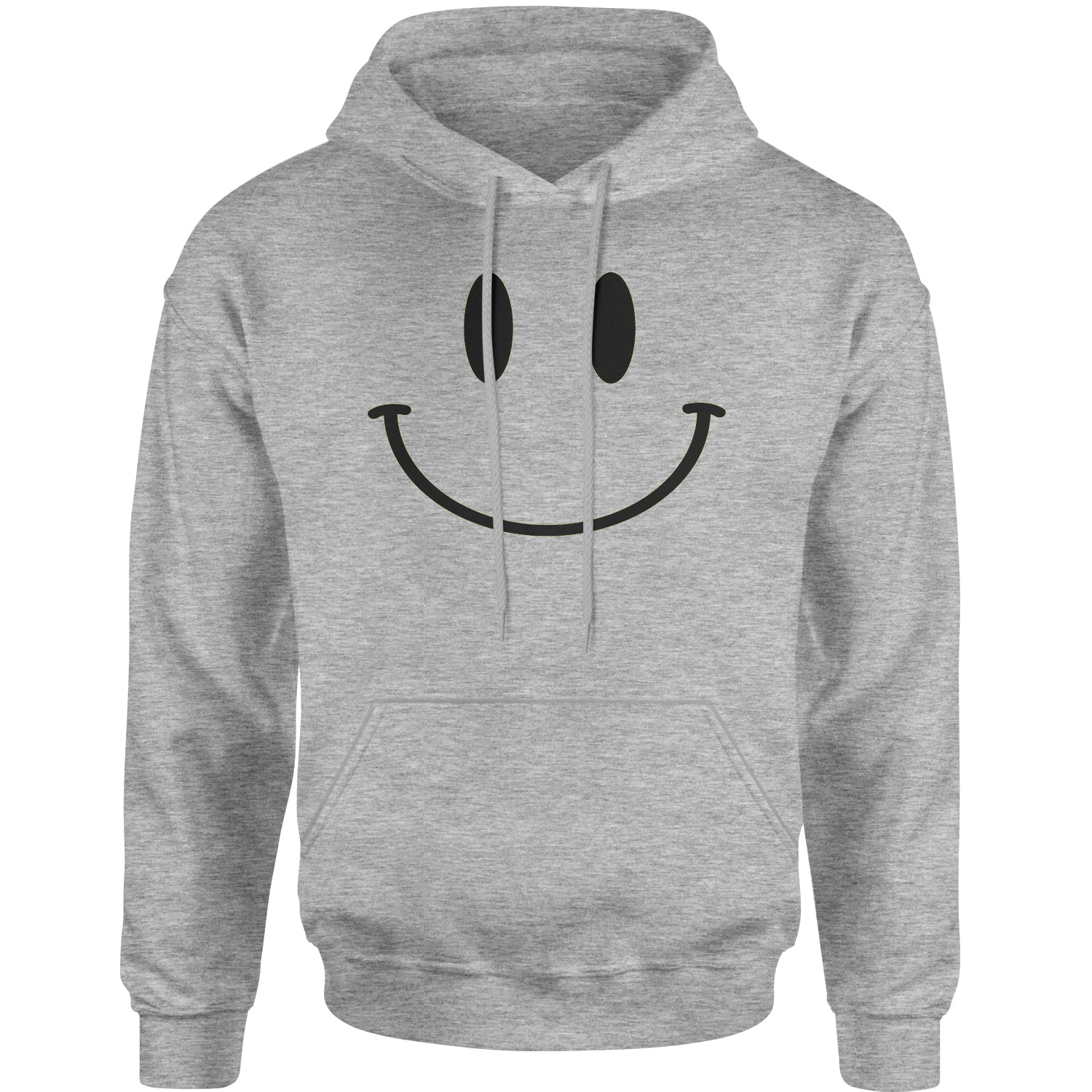 Emoticon Big Smile Face Adult Hoodie Sweatshirt emoji, emoticon, face, happy, smiley by Expression Tees