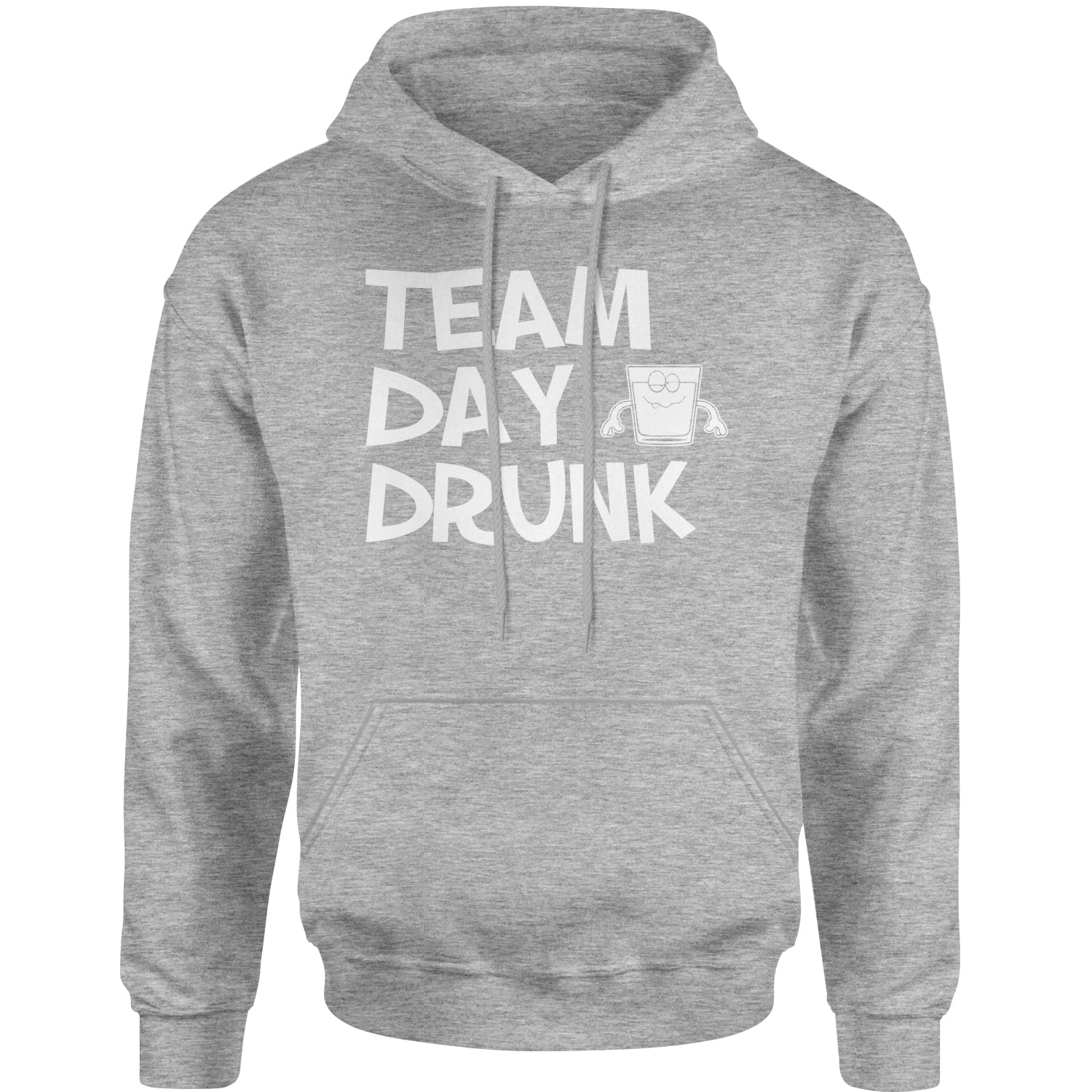 Team Day Drunk Adult Hoodie Sweatshirt beer, day, drinking, fun, funday, shots, Sunday, tatsing, wine by Expression Tees