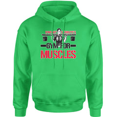 Dwight Schrute Gym For Muscles Office Workout Adult Hoodie Sweatshirt
