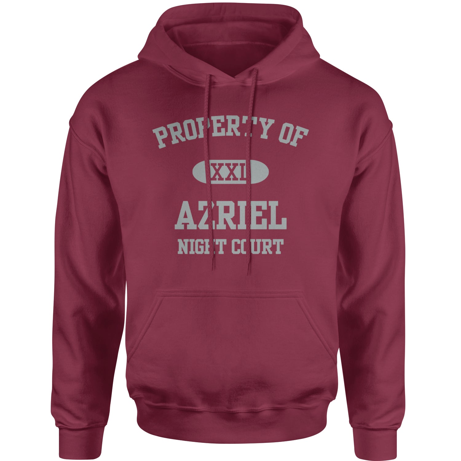 Property Of Azriel ACOTAR Adult Hoodie Sweatshirt acotar, court, maas, tamlin, thorns by Expression Tees