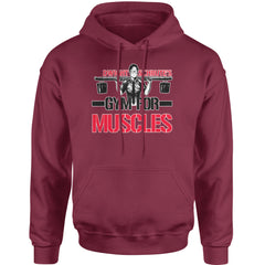 Dwight Schrute Gym For Muscles Office Workout Adult Hoodie Sweatshirt