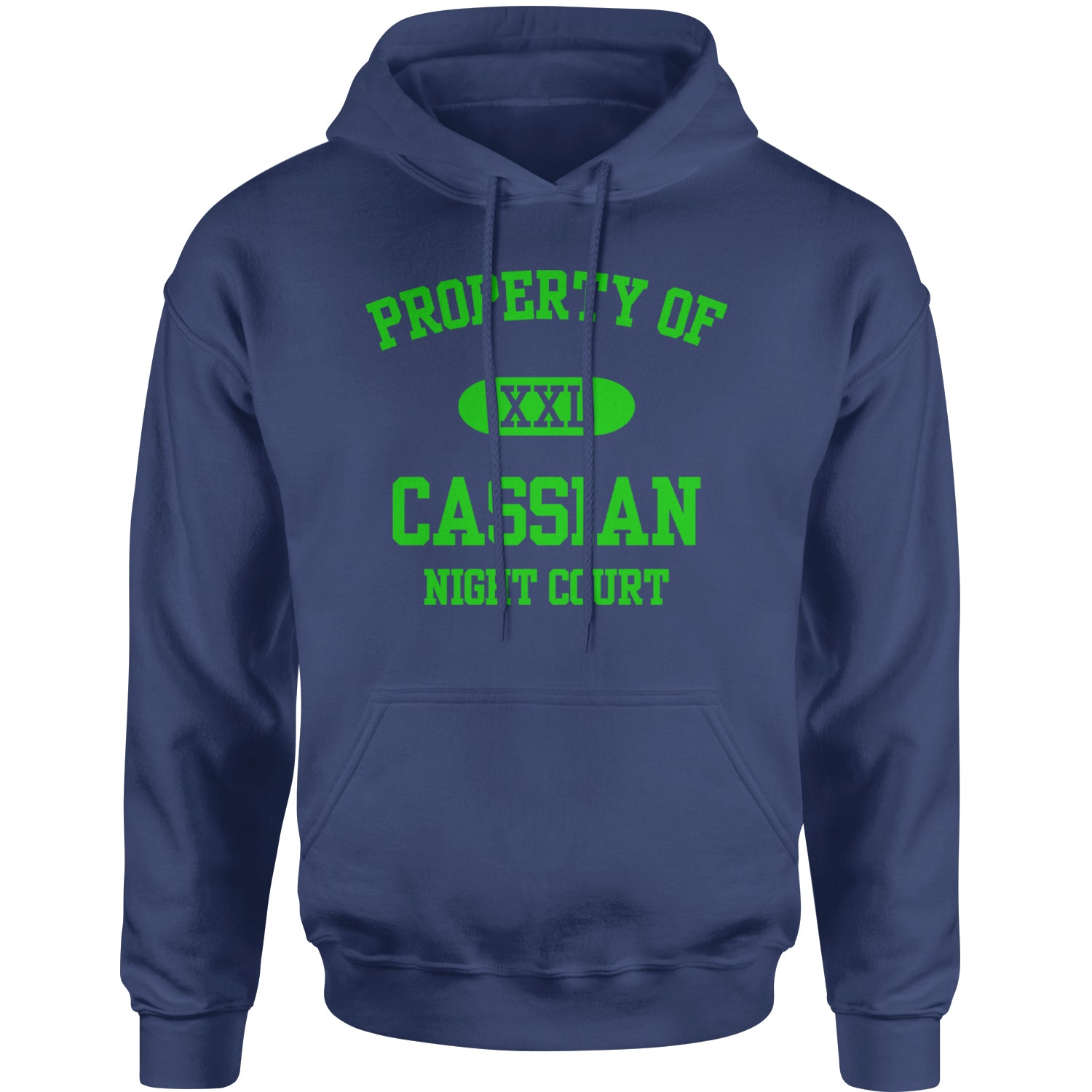 Property Of Cassian ACOTAR Adult Hoodie Sweatshirt acotar, court, maas, tamlin, thorns by Expression Tees