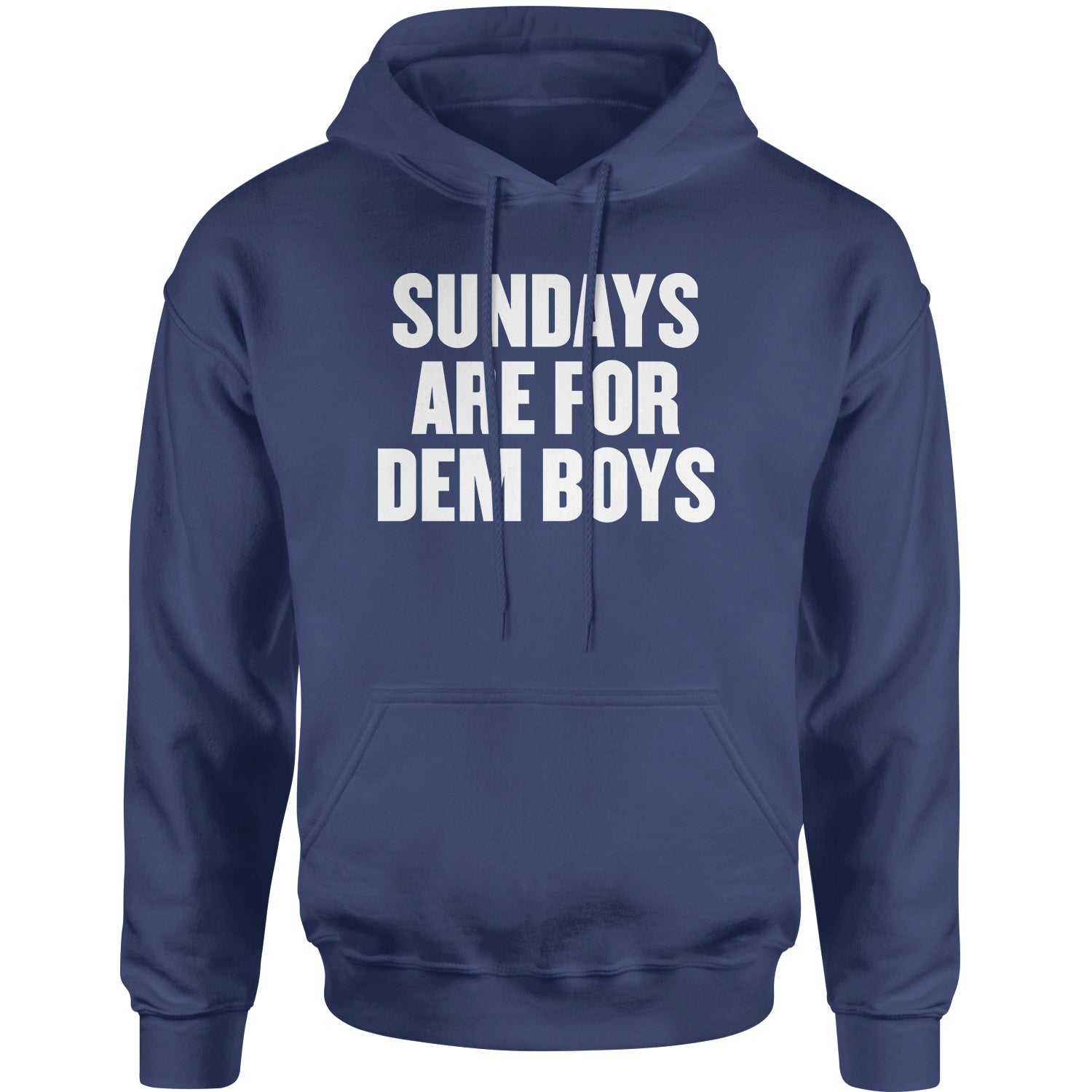 Sundays Are For Dem Boys Adult Hoodie Sweatshirt dallas, fan, jersey, team, texas by Expression Tees