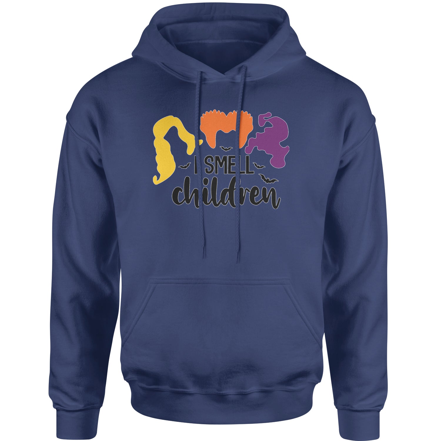 I Smell Children Hocus Pocus Adult Hoodie Sweatshirt descendants, enchanted, eve, hallows, hocus, or, pocus, sanderson, sisters, treat, trick, witches by Expression Tees