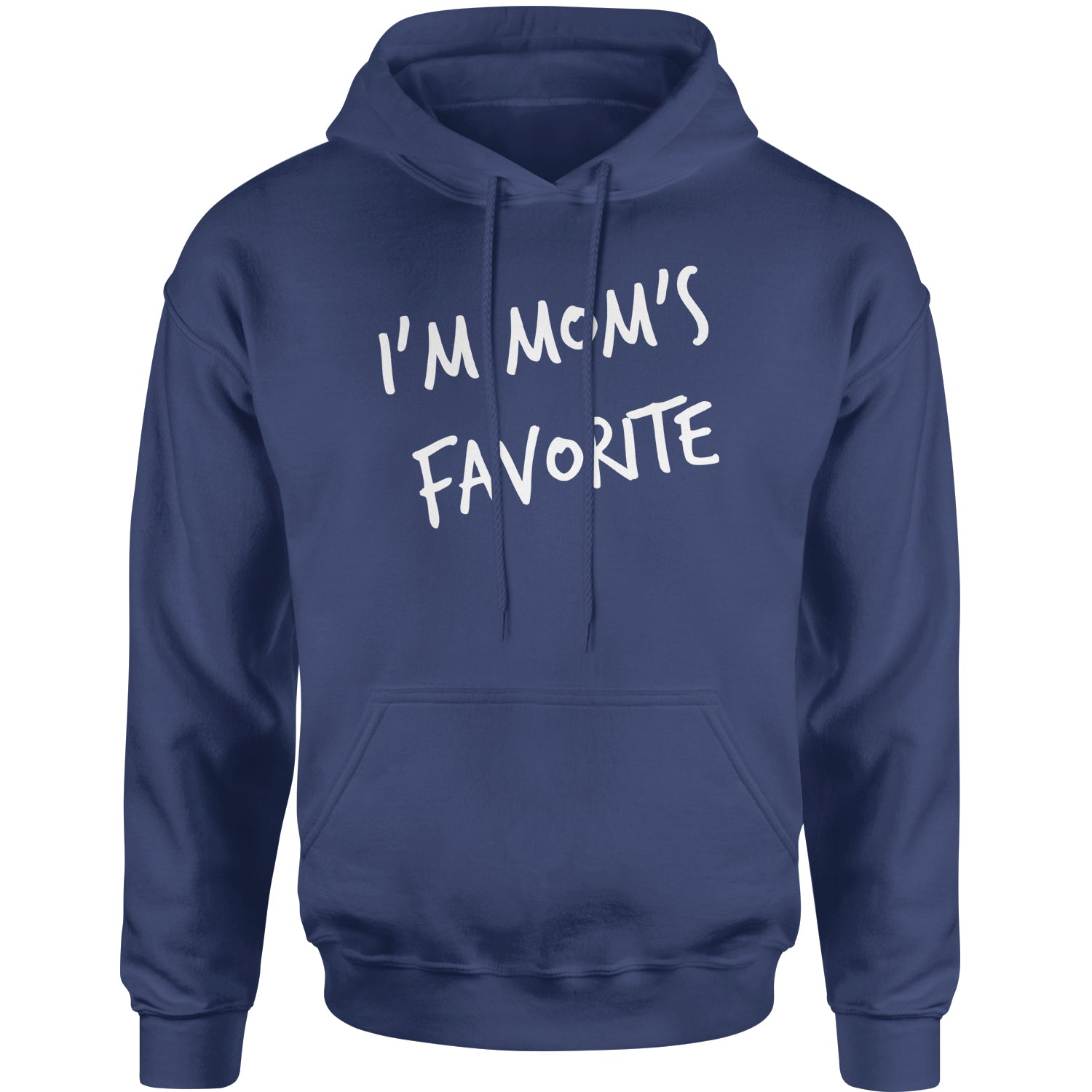 I'm Mom's Favorite Adult Hoodie Sweatshirt bear, buck, mama, papa by Expression Tees