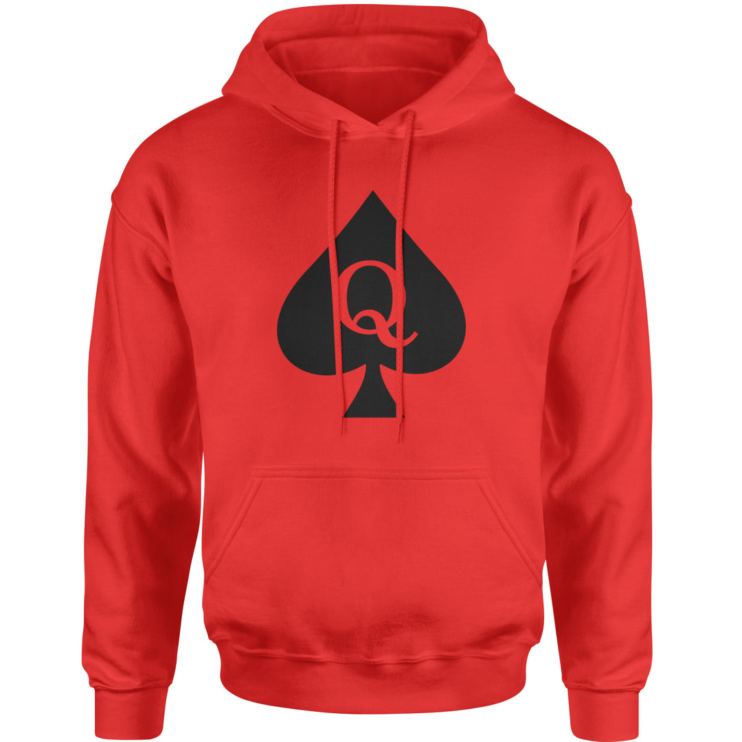 Queen Of Spades QOS Hotwife Adult Hoodie Sweatshirt