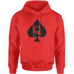 Queen Of Spades QOS Hotwife Adult Hoodie Sweatshirt