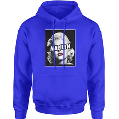 Marilyn Monroe Censored Adult Hoodie Sweatshirt american, icon, marilyn, monroe by Expression Tees