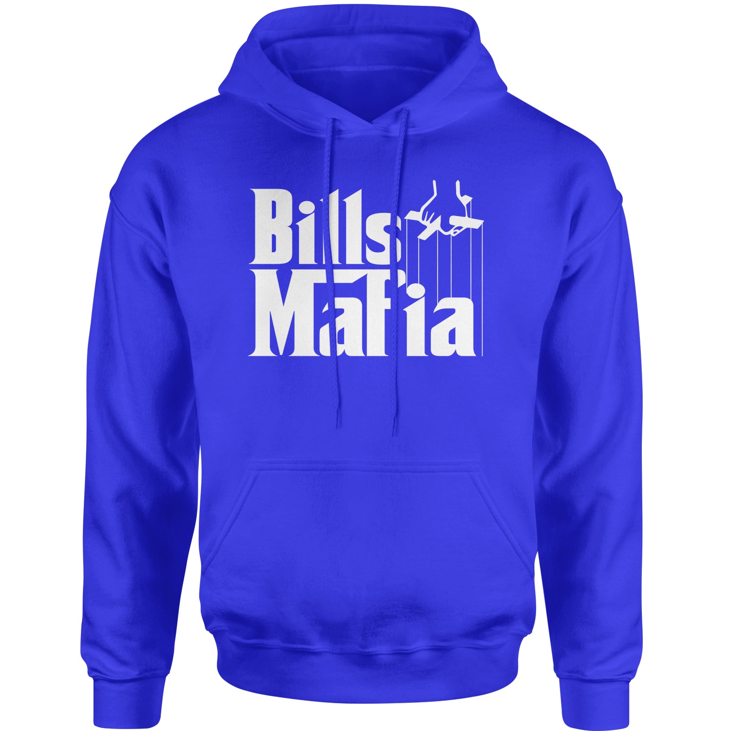 Mafia Bills Mafia Godfather Adult Hoodie Sweatshirt bills, fan, father, football, god, godfather, new, sports, team, york by Expression Tees