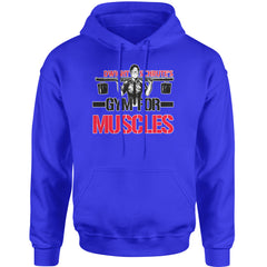 Dwight Schrute Gym For Muscles Office Workout Adult Hoodie Sweatshirt