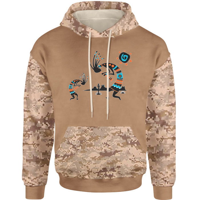 Native American Kokopelli Southwest Adult Hoodie Sweatshirt