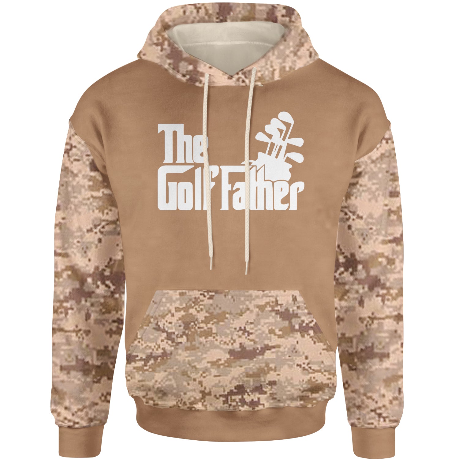 The Golf Father Golfing Dad Adult Hoodie Sweatshirt #expressiontees by Expression Tees