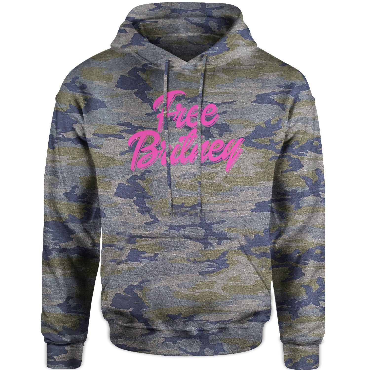Pink Free Britney Adult Hoodie Sweatshirt again, did, I, it, more, music, one, oops, pop, spears, time, toxic by Expression Tees
