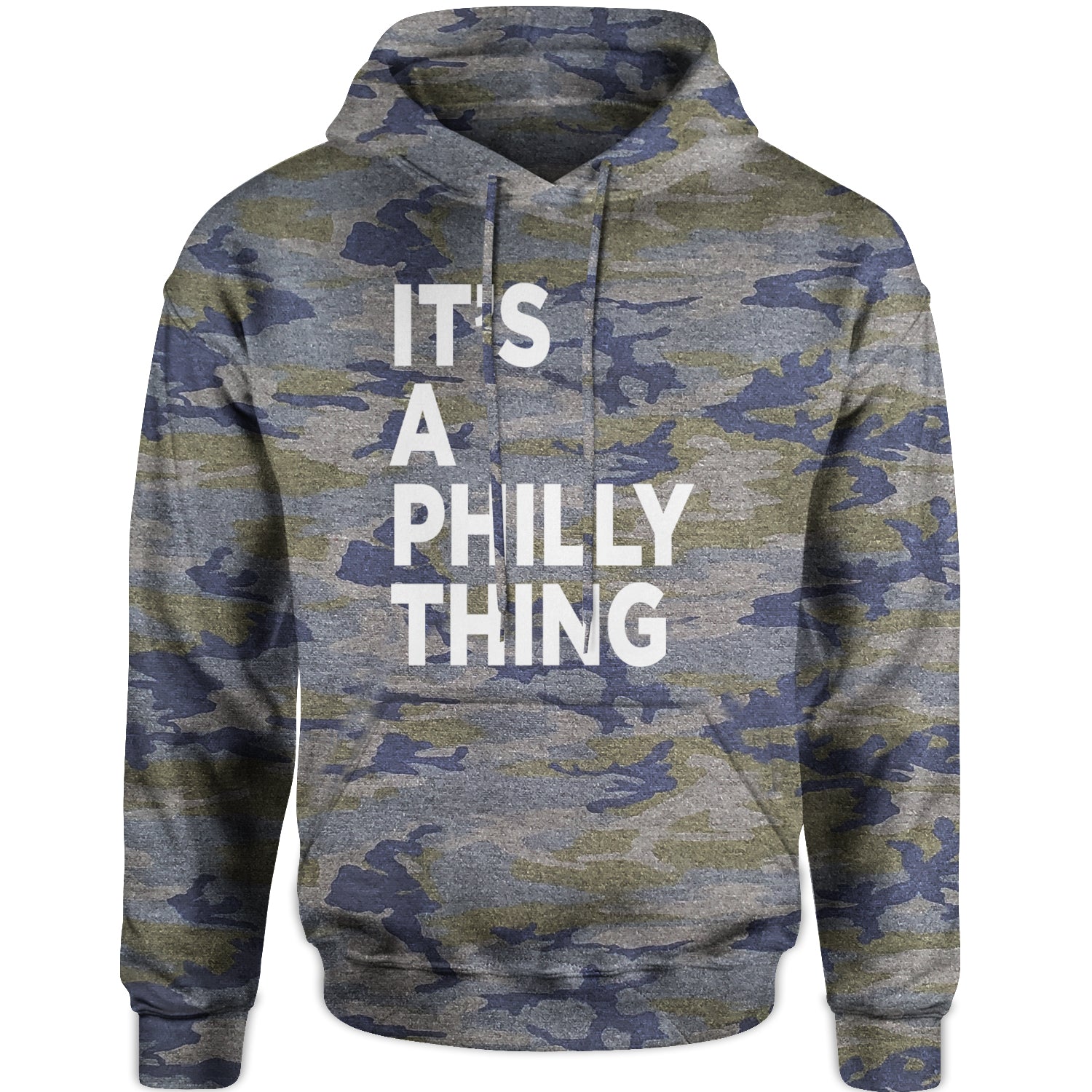 PHILLY It's A Philly Thing Adult Hoodie Sweatshirt baseball, dilly, filly, football, jawn, morgan, Philadelphia, philli by Expression Tees
