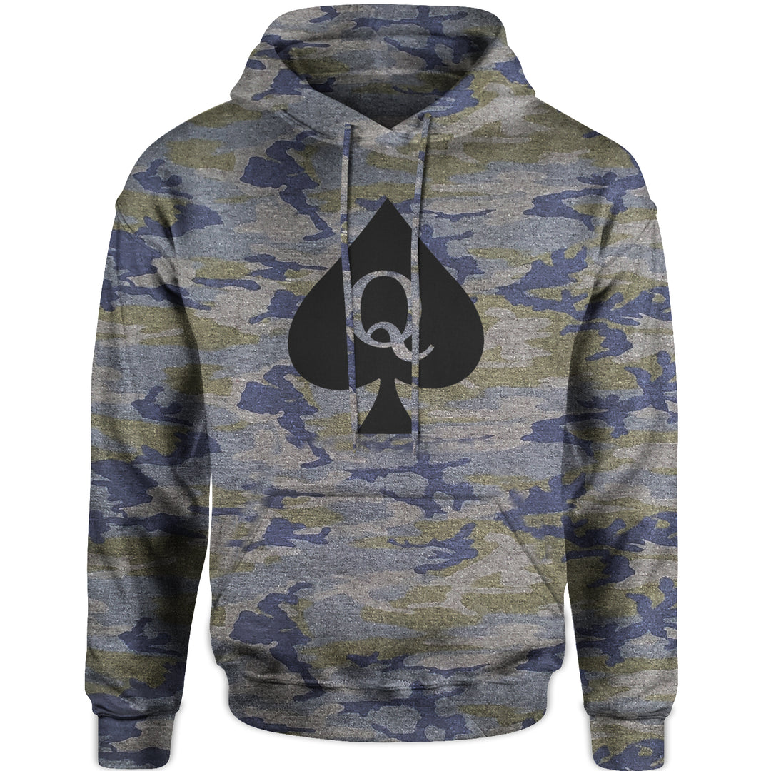 Queen Of Spades QOS Hotwife Adult Hoodie Sweatshirt
