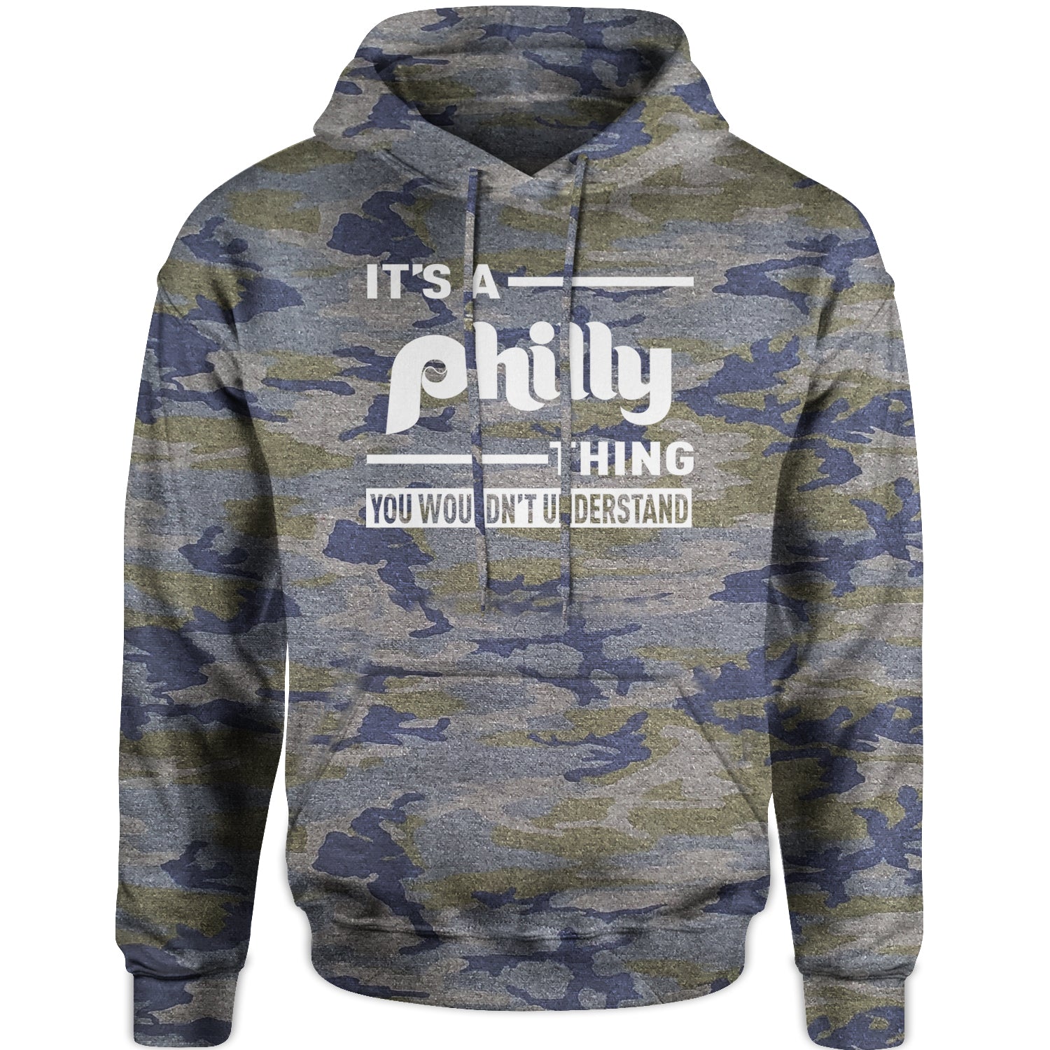 It's A Philly Thing, You Wouldn't Understand Adult Hoodie Sweatshirt baseball, filly, football, jawn, morgan, Philadelphia, philli by Expression Tees