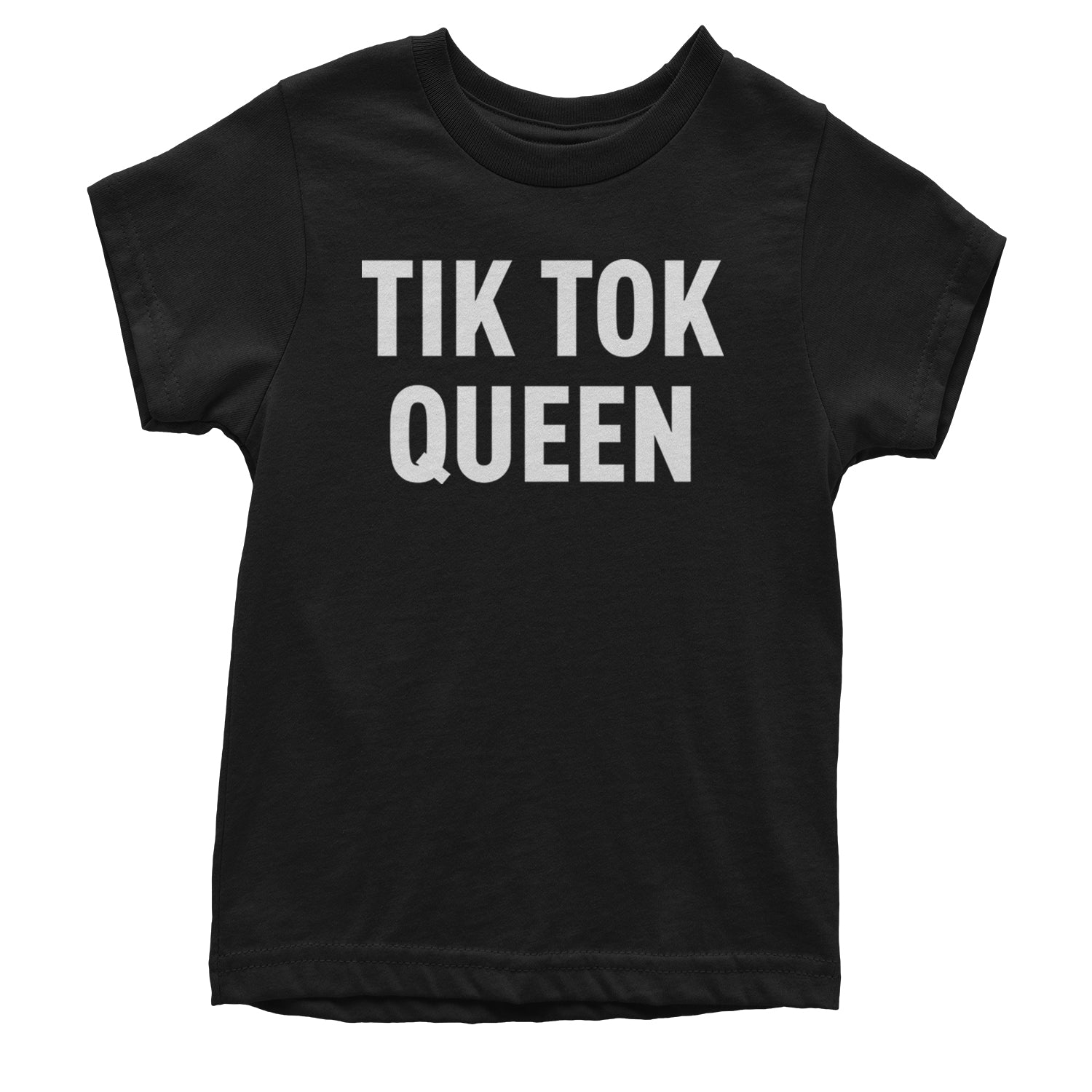 Tik Tok Queen Video Addict Youth T-shirt