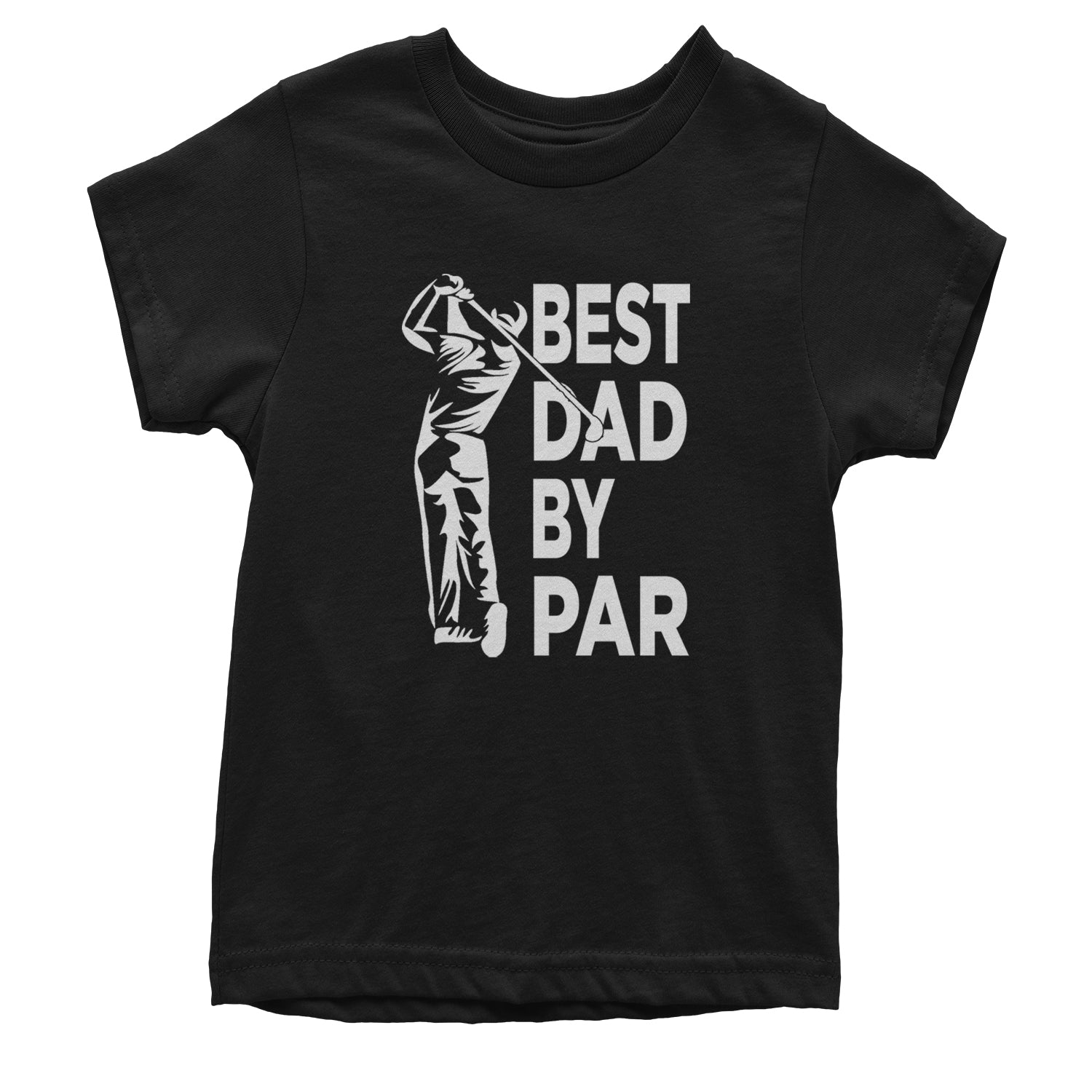 Best Dad By Par Golfing Gift For Father Youth T-shirt