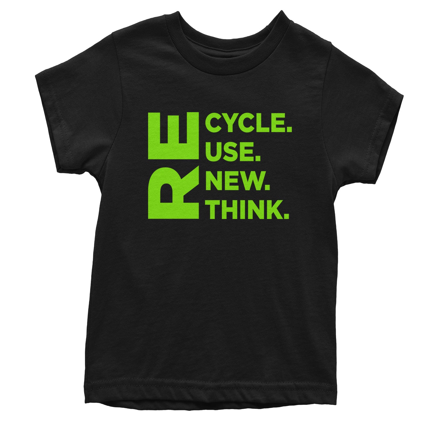 Recycle Reuse Renew Rethink Earth Day Crisis Environmental Activism  Youth T-shirt
