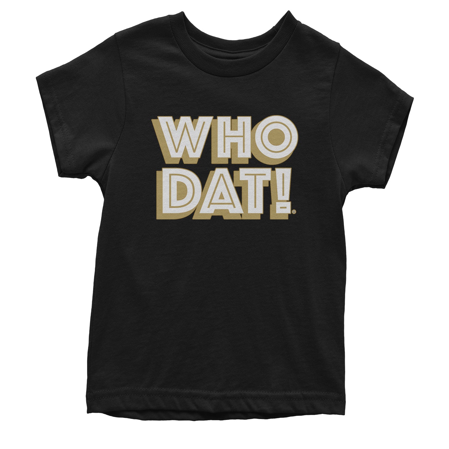 Who Dat Nation Big Bold New Orleans Youth T-shirt