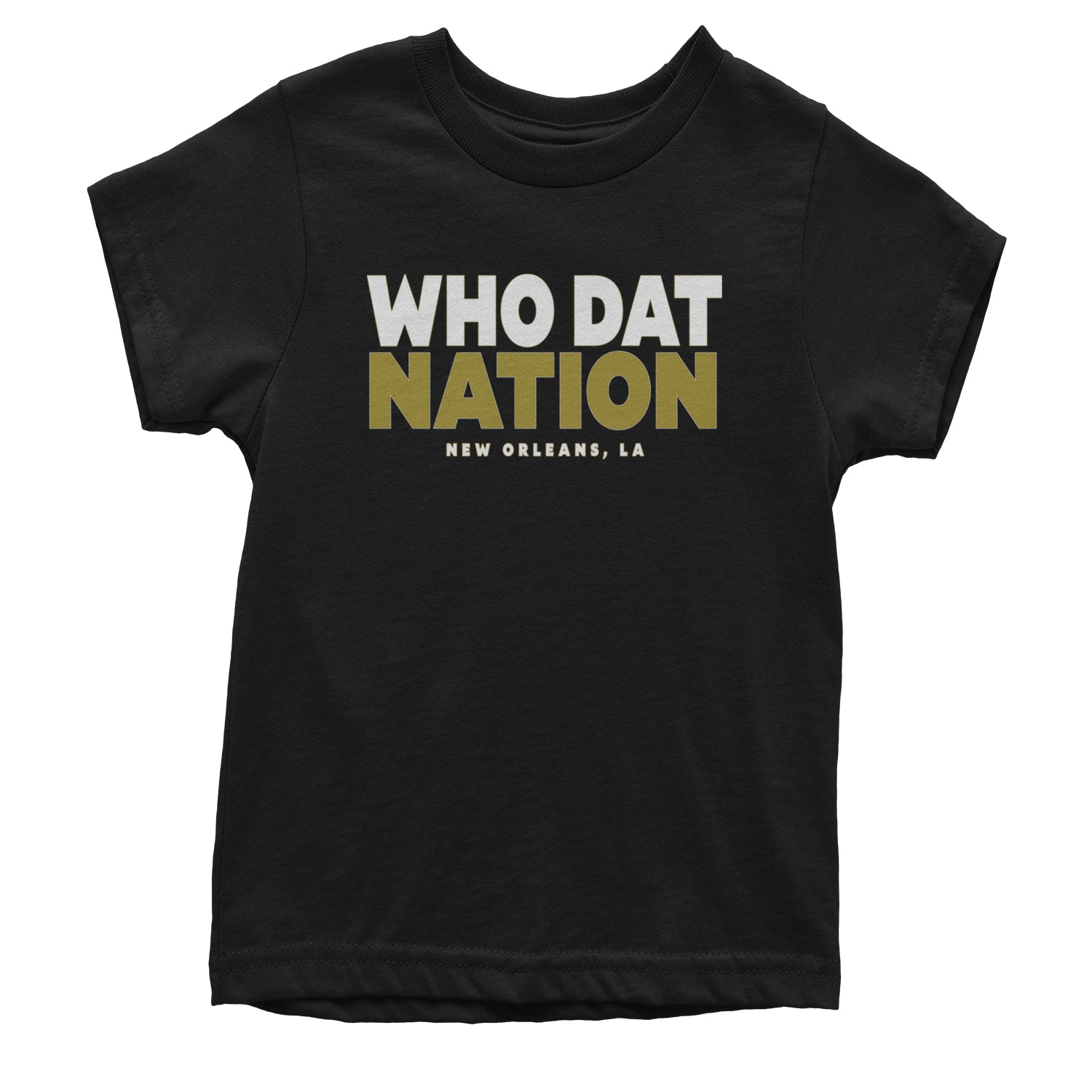 New Orleans Who Dat Nation Youth T-shirt