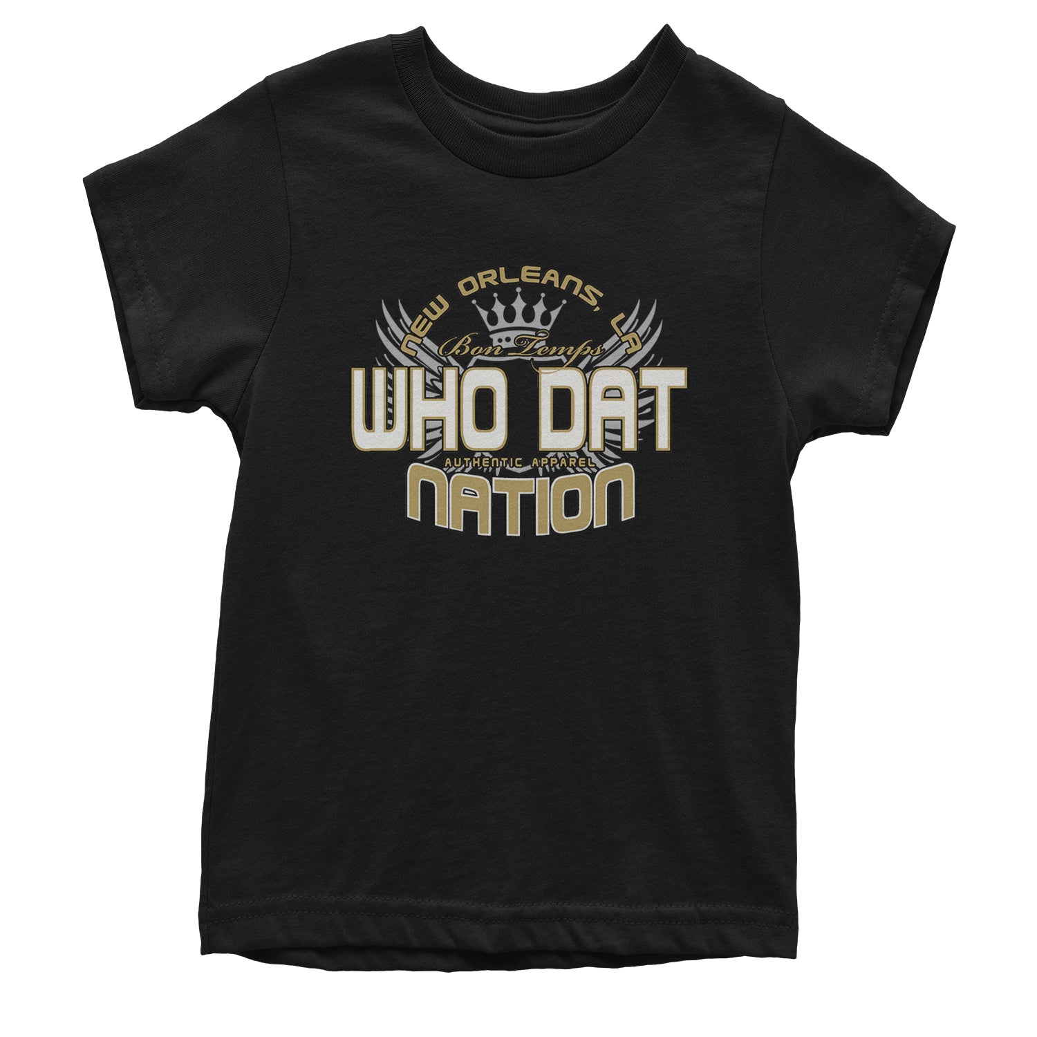 Who Dat Nation New Orleans (Color) Youth T-shirt