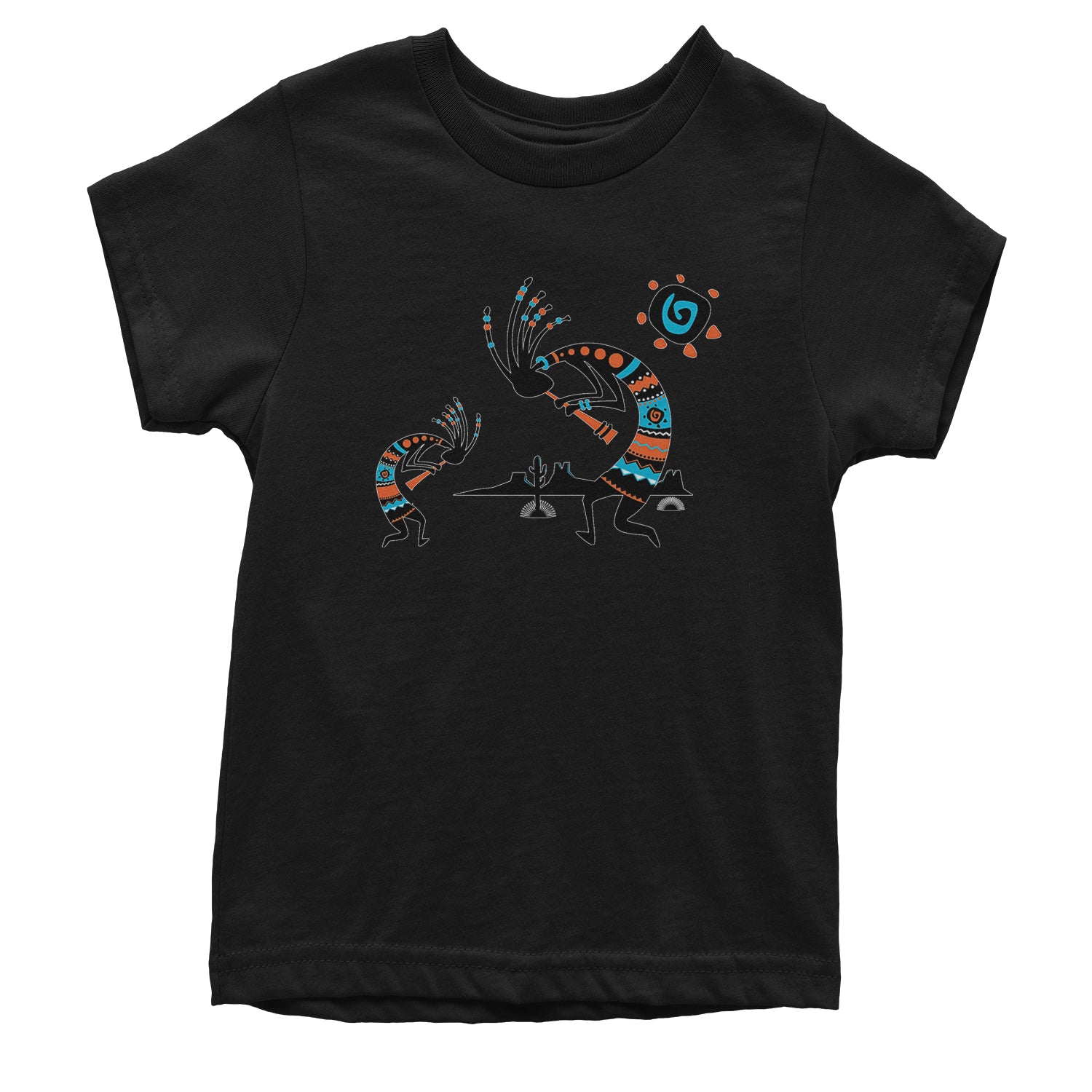 Native American Kokopelli Southwest Youth T-shirt american, hopi, indian, native, navajo by Expression Tees
