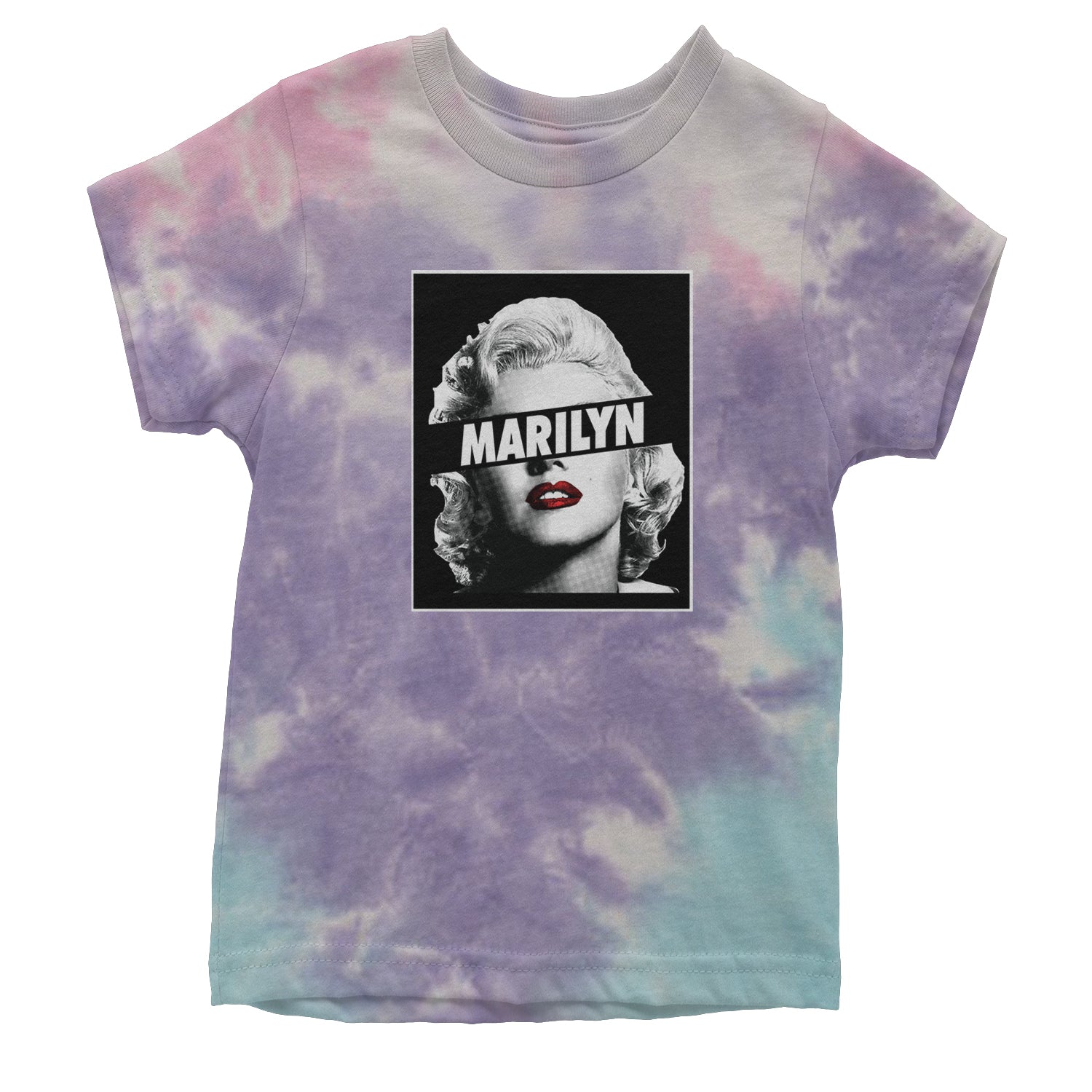 Marilyn Monroe Censored Youth T-shirt american, icon, marilyn, monroe by Expression Tees