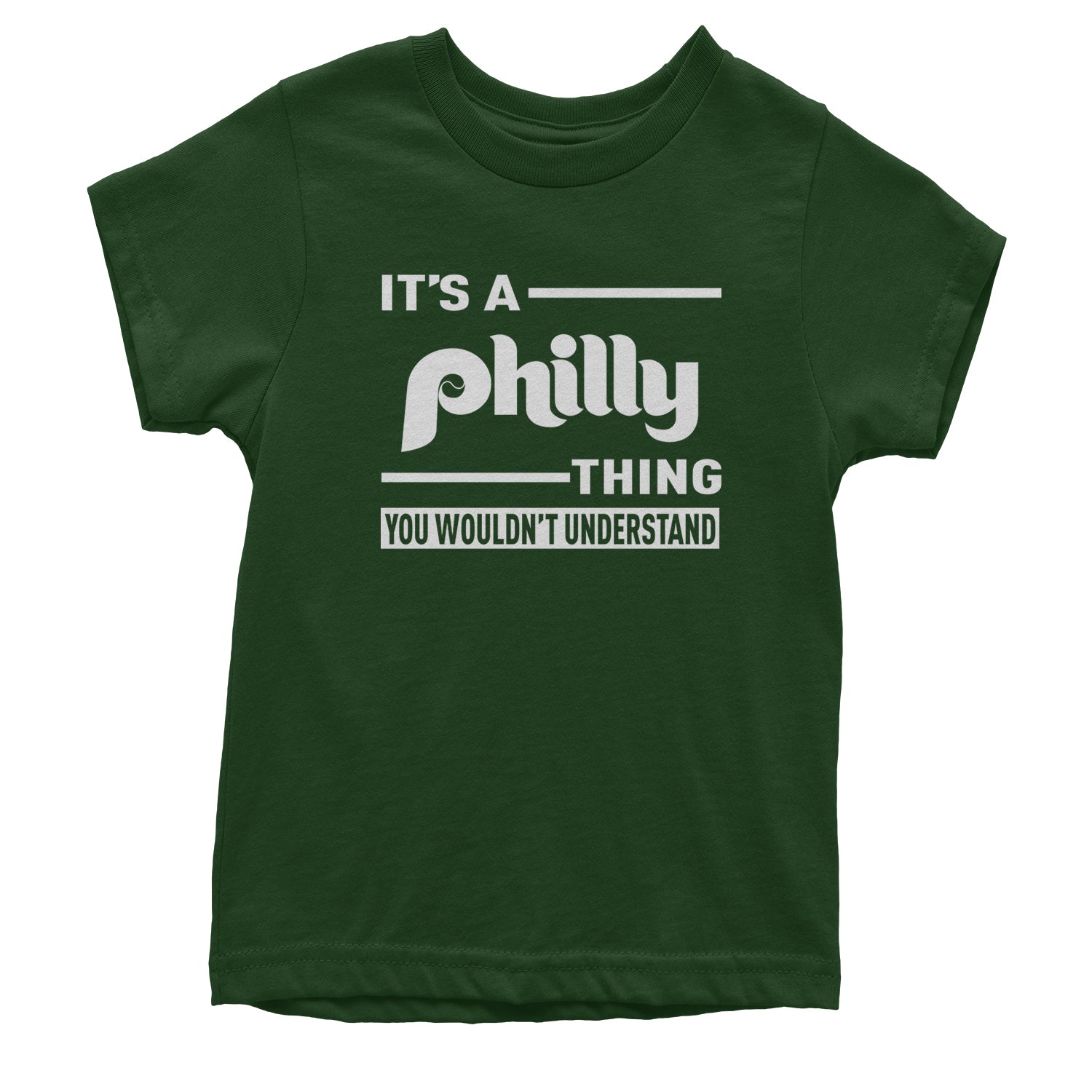 It's A Philly Thing, You Wouldn't Understand Youth T-shirt baseball, filly, football, jawn, morgan, Philadelphia, philli by Expression Tees