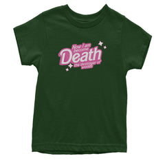 Now I am Become Death Barbenheimer Youth T-shirt