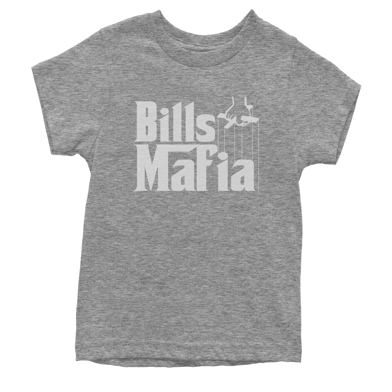Mafia Bills Mafia Godfather Youth T-shirt bills, fan, father, football, god, godfather, new, sports, team, york by Expression Tees