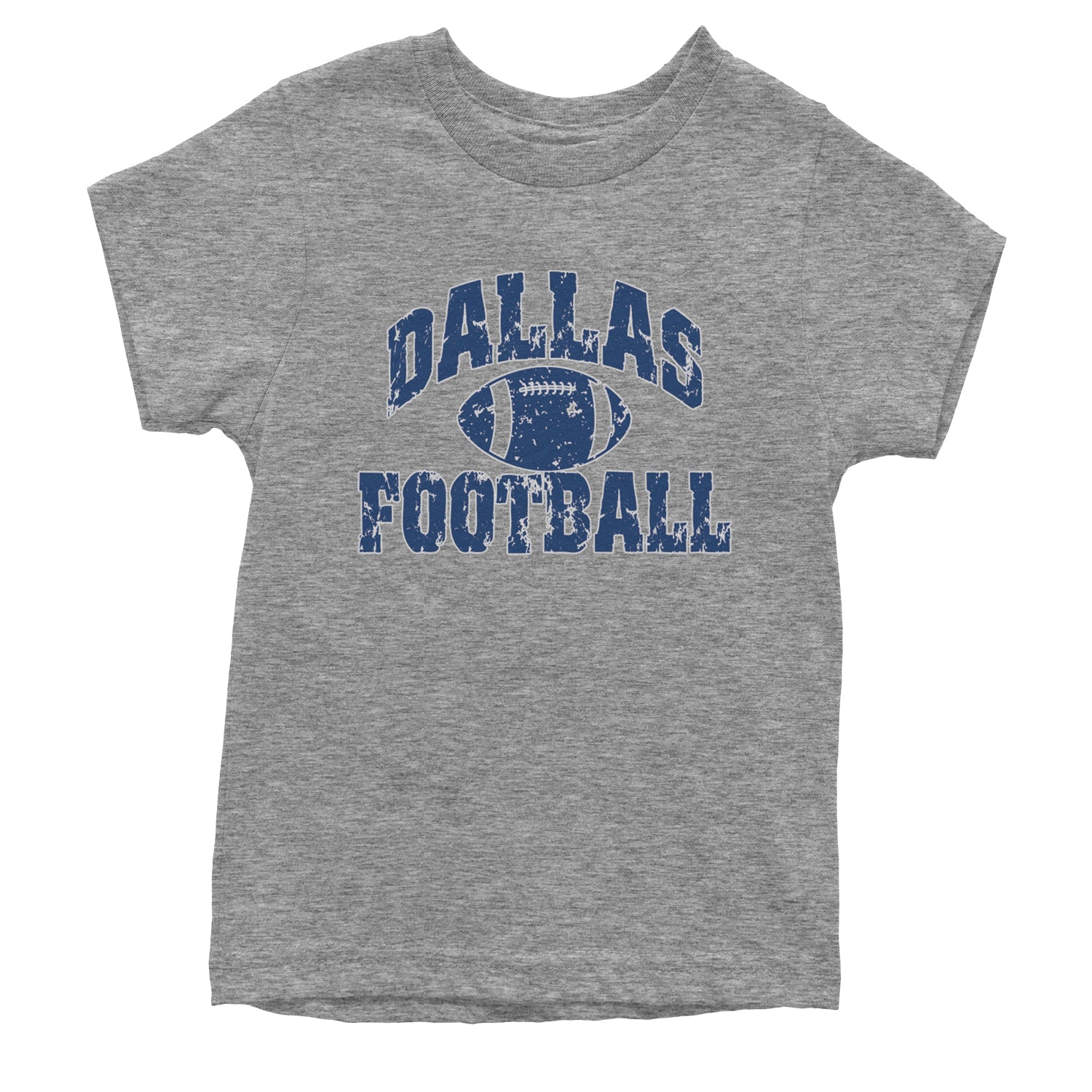 Dallas Distressed Football Youth T-shirt
