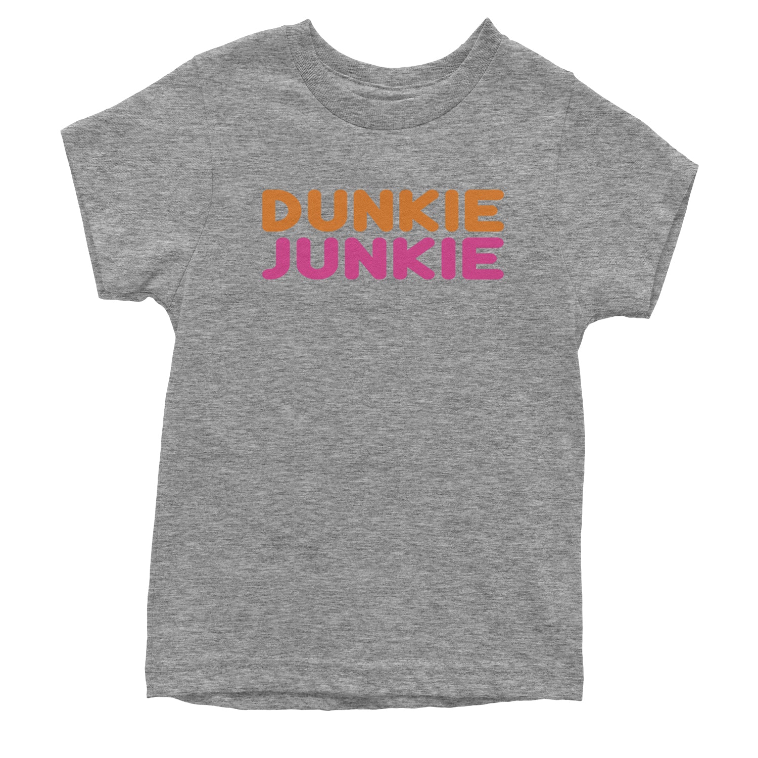 Dunkie Junkie Youth T-shirt addict, capuccino, coffee, dd, dnkn, dunkin, dunking, latte by Expression Tees