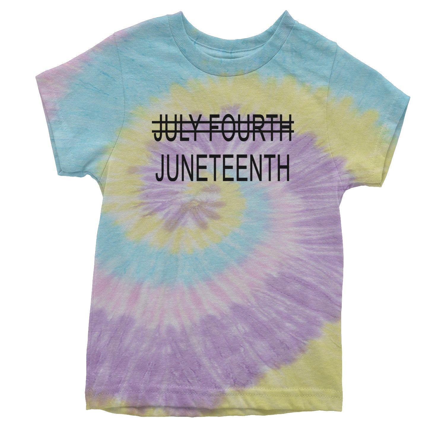 Juneteenth (July Fourth Crossed Out) Jubilee Youth T-shirt