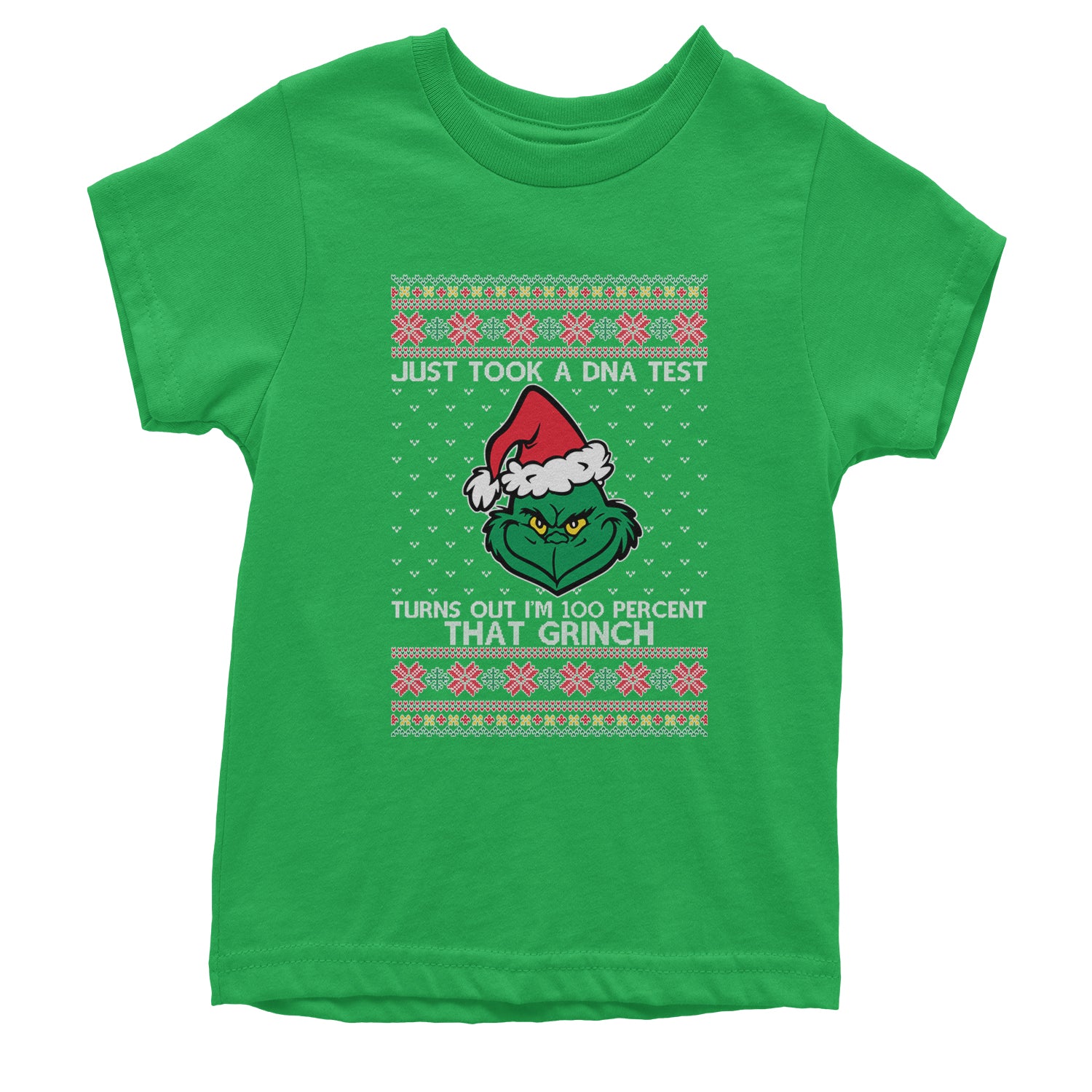 One Hundred Percent That Grinch Youth T-shirt christmas, grinch, sweater, sweatshirt, ugly, xmas by Expression Tees