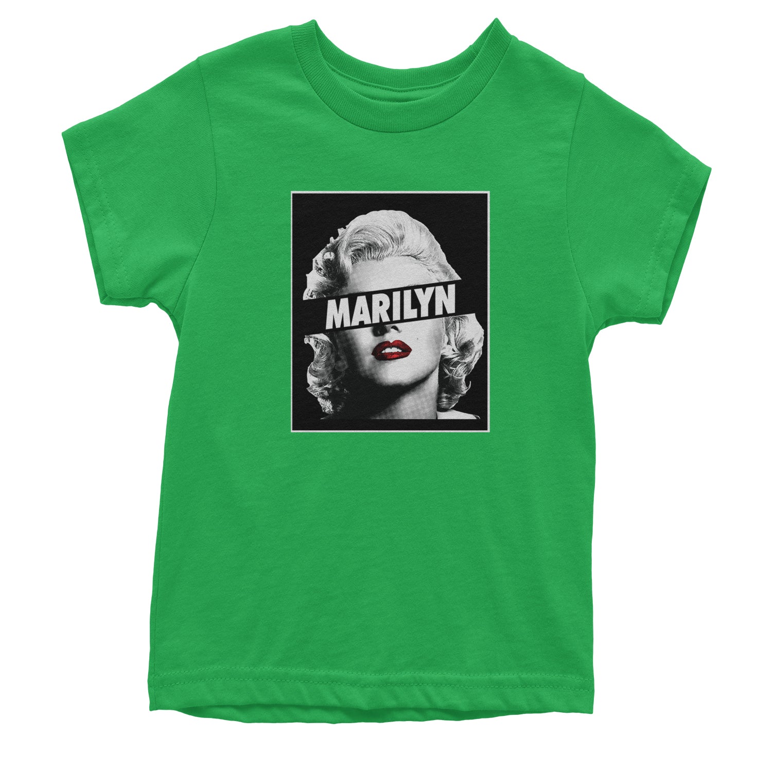 Marilyn Monroe Censored Youth T-shirt american, icon, marilyn, monroe by Expression Tees