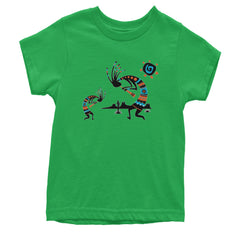 Native American Kokopelli Southwest Youth T-shirt american, hopi, indian, native, navajo by Expression Tees