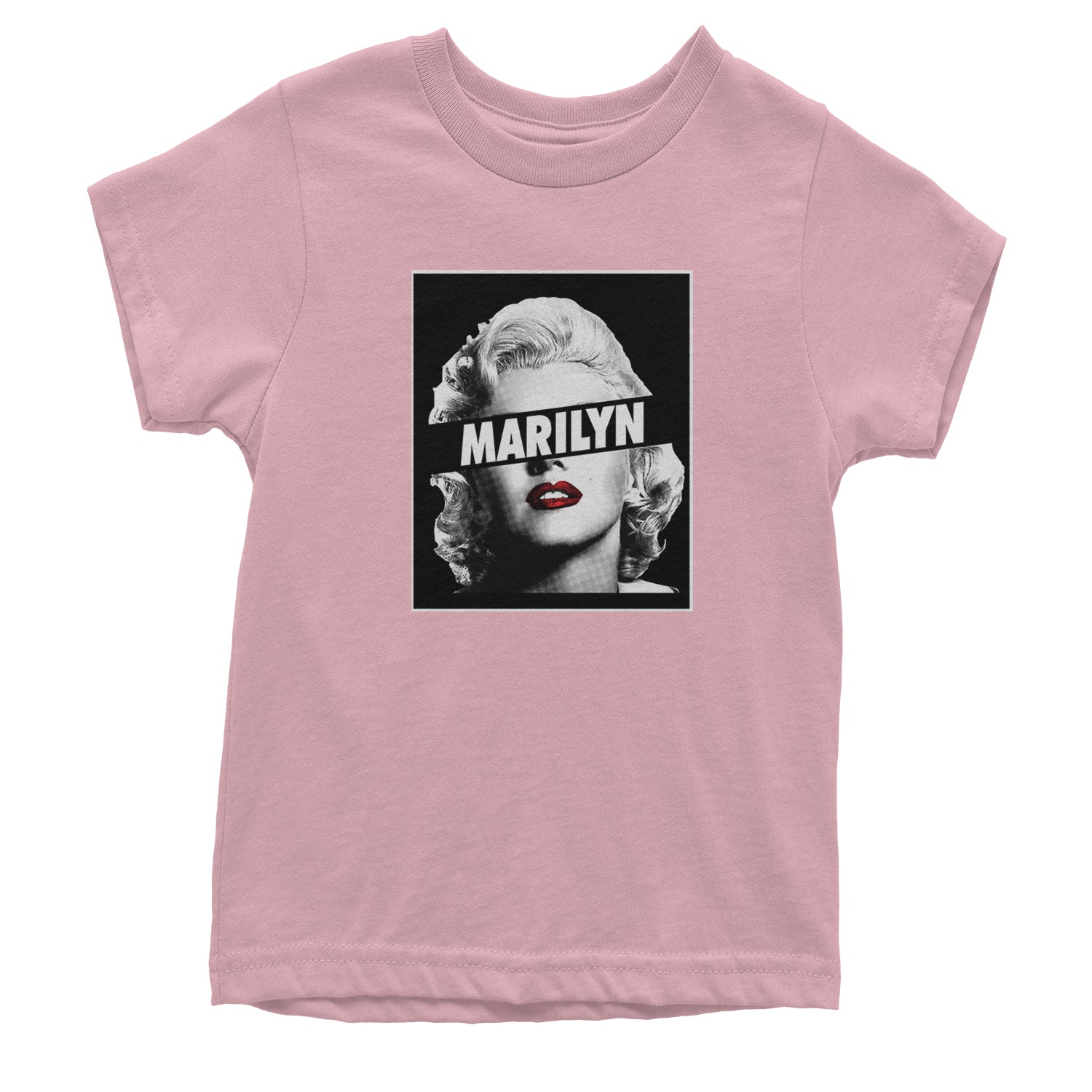 Marilyn Monroe Censored Youth T-shirt american, icon, marilyn, monroe by Expression Tees