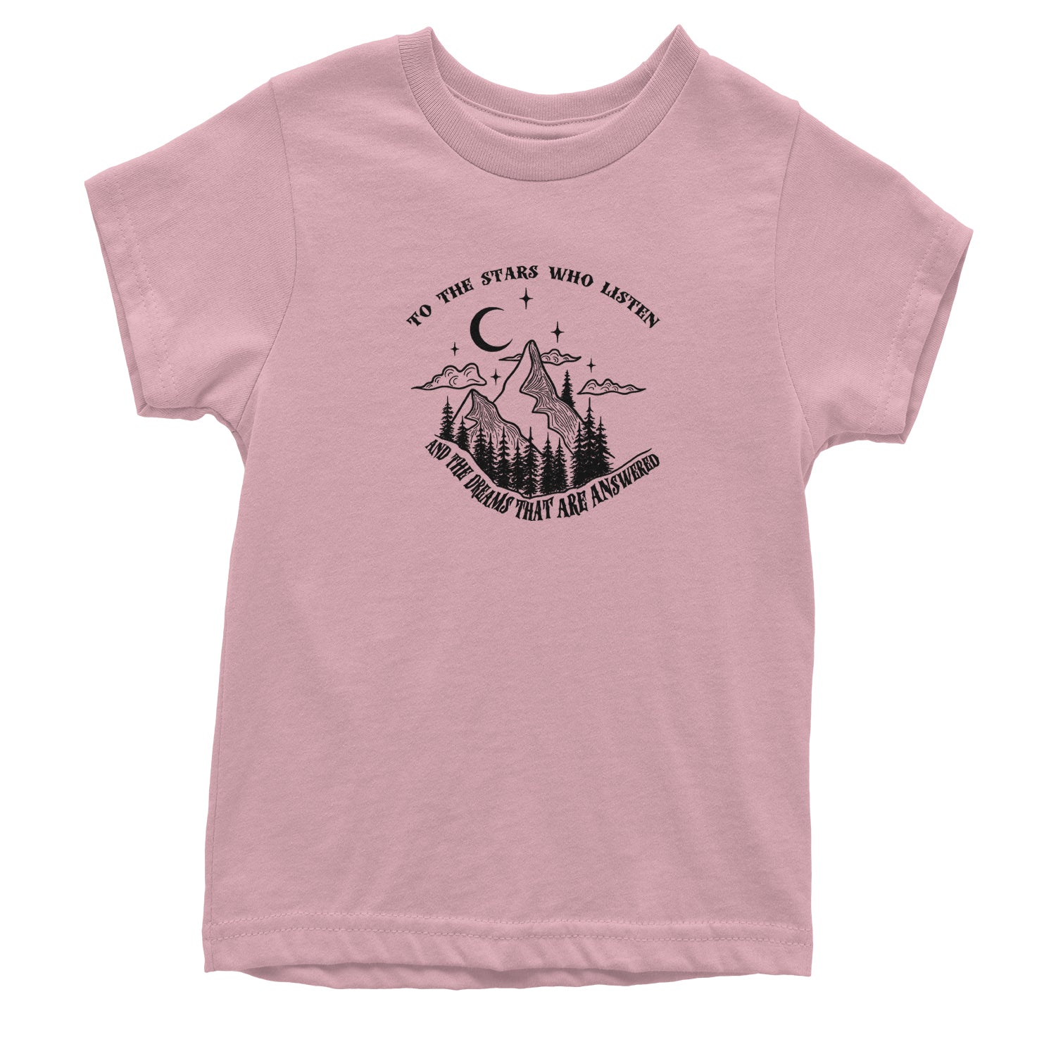 To The Stars Who Listen… ACOTAR Quote Youth T-shirt acotar, court, tamlin, thorns by Expression Tees