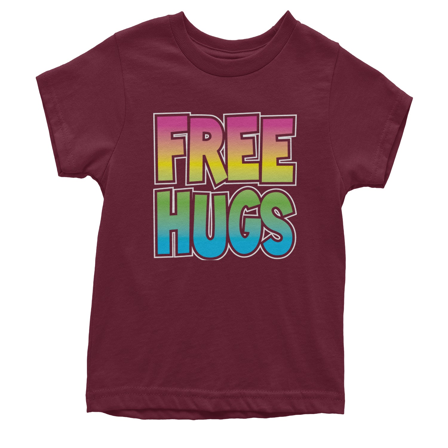 Free Hugs Youth T-shirt free, hugger, hugging, hugs by Expression Tees