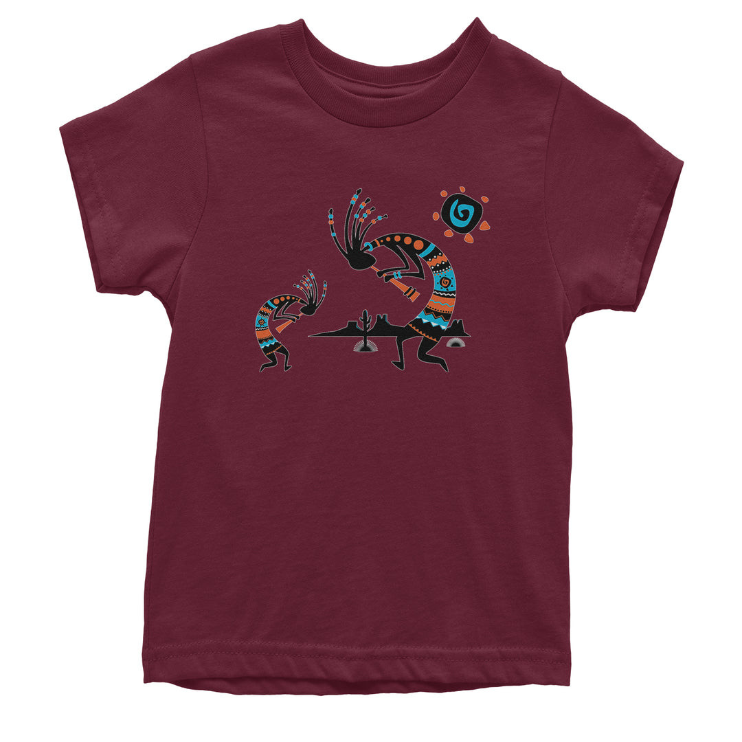 Native American Kokopelli Southwest Youth T-shirt american, hopi, indian, native, navajo by Expression Tees